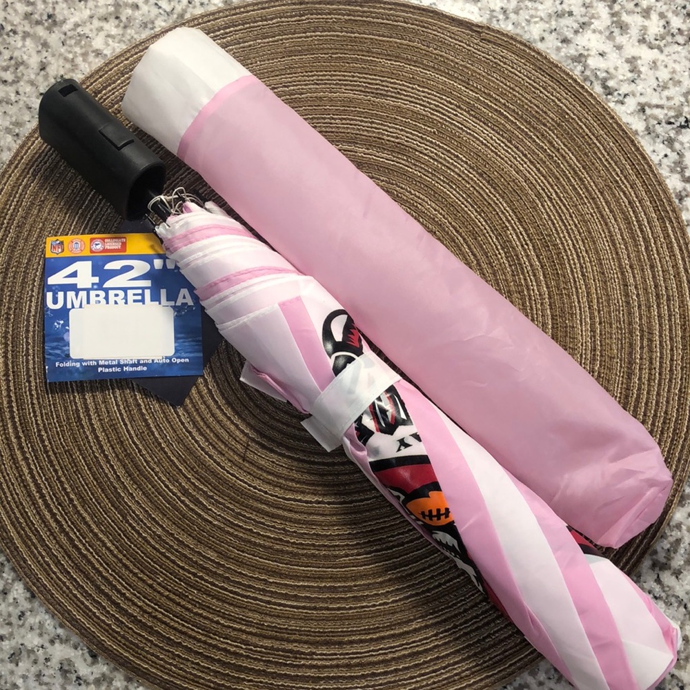 Tampa Buccaneers Umbrella Pink